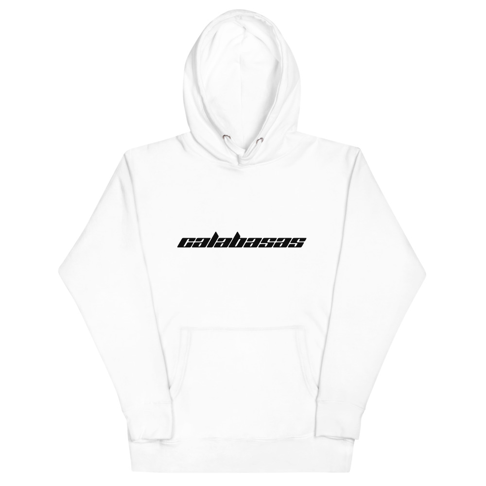 Jesus is King Calabasas White Hoodie